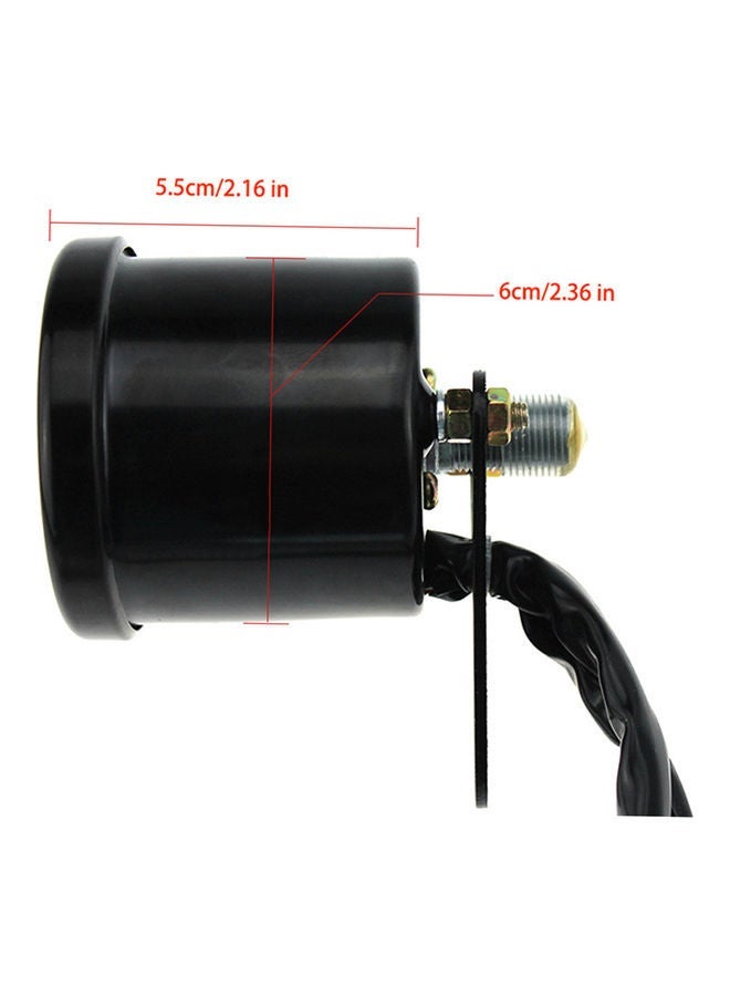 NIBEMINENT 12V Universal Motorcycle Speedometer - Image 1