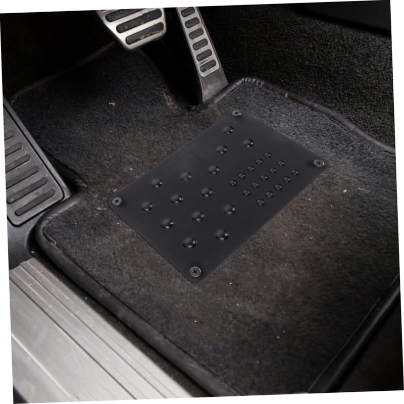 2pcs Automotive Foot Pedal Pads Set Brake And Accelerator Covers For Cars Universal Fit Anti Slip Design Black - Image 5