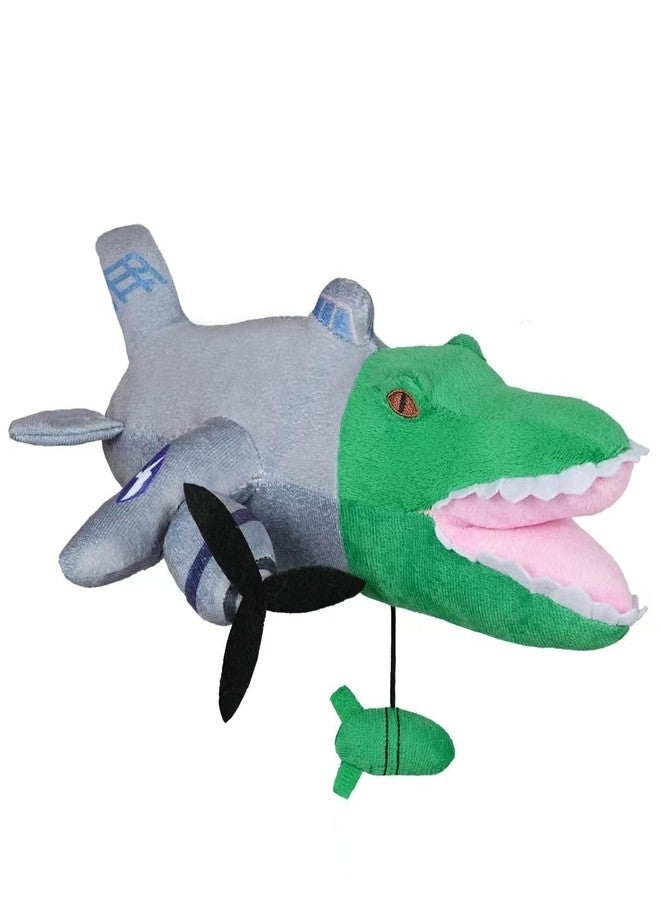 Rexinc Italian Brainrot Plush - Bombardiro Crocodilo Stuffed Animal, Ultra Soft Cute Plushie Toy Inspired by Cartoon Character, Collectible Evolution Plush Toy for Kids Toddlers - Image 1