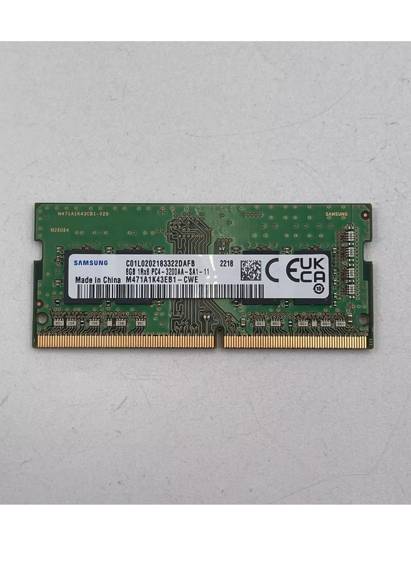 سام رام سامسونج DDR4 8 جيجابايت - M471A1K43EB1-CWE - أخضر متوافق مع الكمبيوتر واللابتوب - Image 1