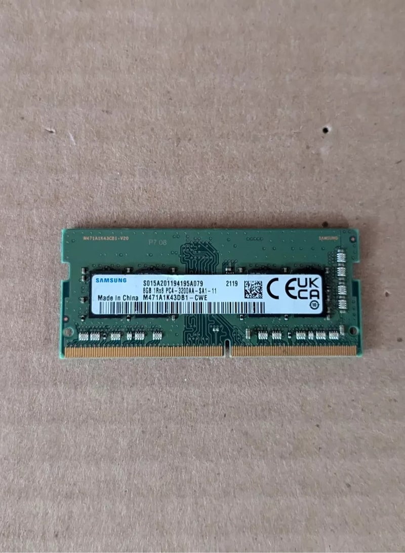 سام رام سامسونج DDR4 8 جيجابايت - M471A1K43EB1-CWE - أخضر متوافق مع الكمبيوتر واللابتوب - Image 2