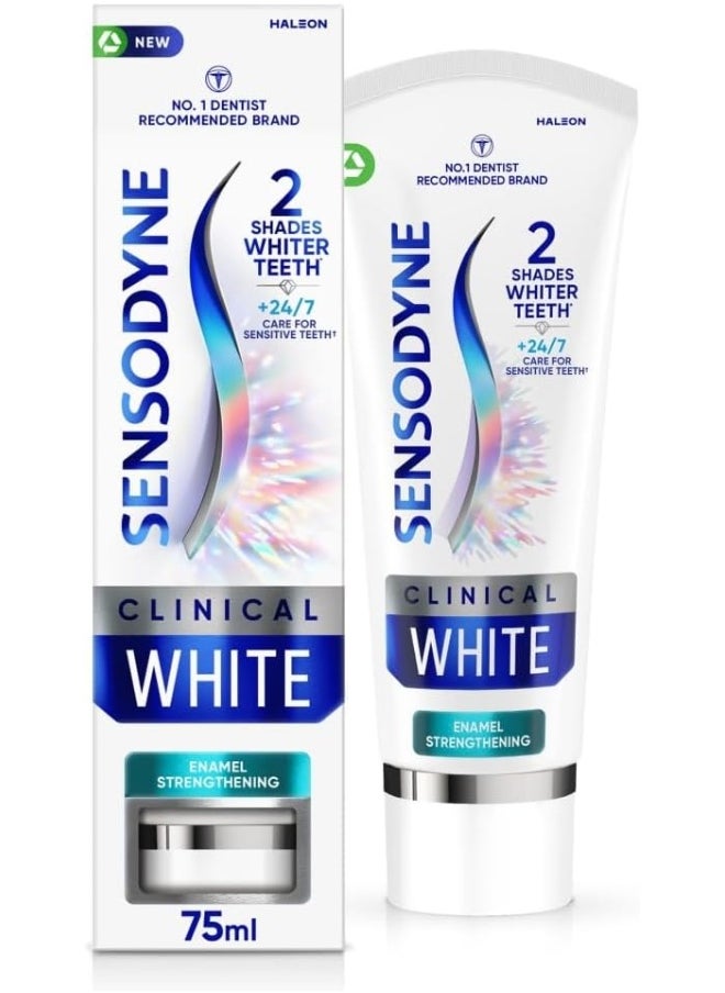 Sensodyne Sensodyne Clinical White Enamel Strengthening Toothpaste 75ml 
