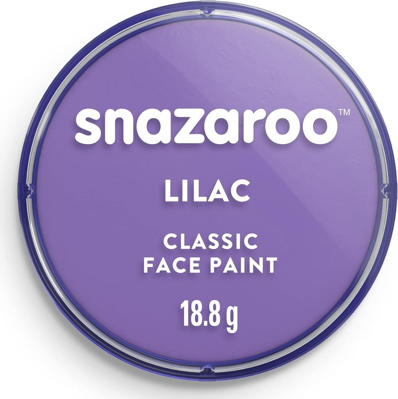 Snazaroo Lilac Classic Face Paint - 18.8g Hypoallergenic Body Paint - Image 1