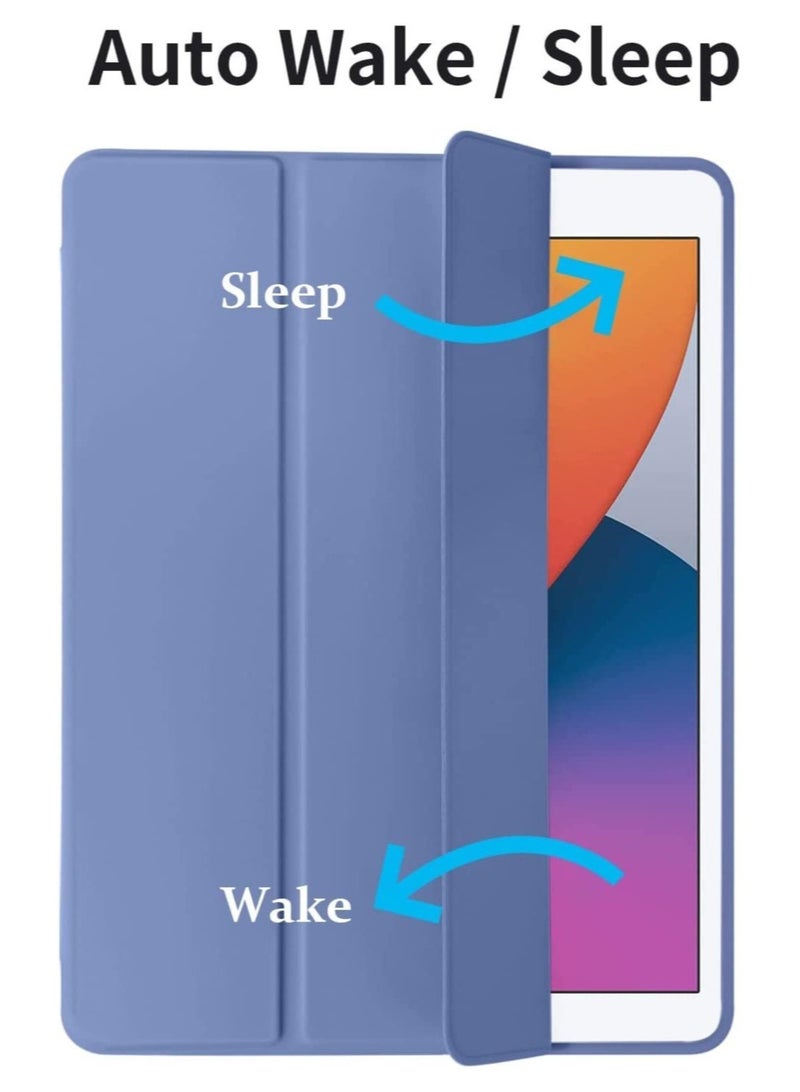 ELTRAZONE iPad 9th/8th/7th Generation case (2021/2020/2019) iPad 10.2-Inch Case with Pencil Holder [Sleep/Wake] Slim Soft TPU Back Smart Magnetic Stand Protective Cover Cases - Image 4