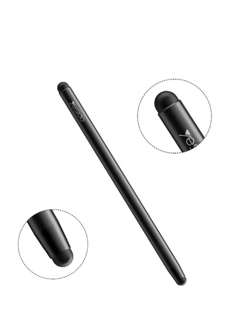 Yesido ST01 S02 S04 Double-Headed Passive Stylus Pen – High Precision Capacitive Touch Screen Pen for Tablets, PCs & Smartphones – Smooth Writing & Drawing, No Batteries Required – Perfect for Drawing, Note-Taking, and More - Image 2