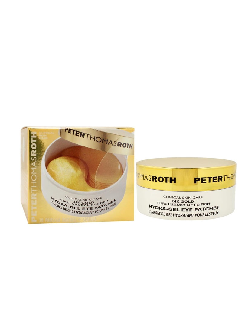 PETER THOMAS ROTH - Peter Thomas Roth | 24K Gold Pure Luxury Lift & Firm Hydra-Gel Eye Patches | Anti-Aging Under-Eye Patches, Help Lift and Firm the Look of the Eye Area - Image 1