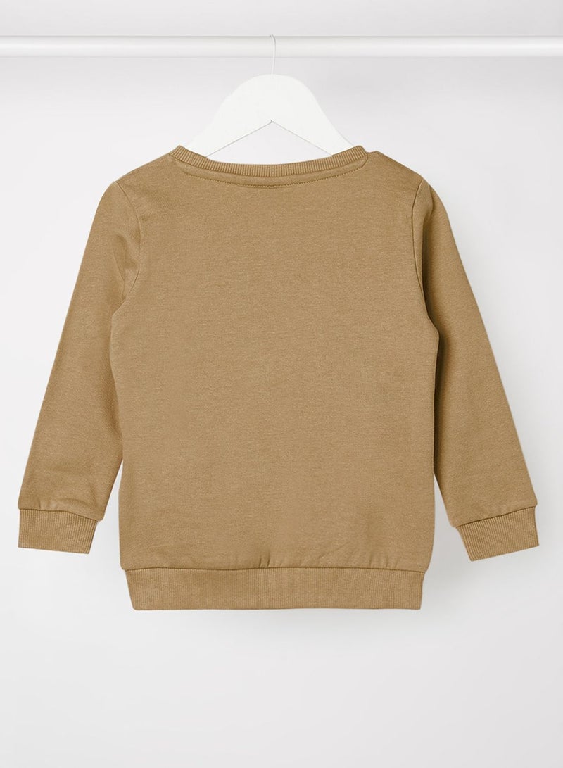 NAME IT Kids Glitter Long Sleeve Sweatshirt  - Image 2