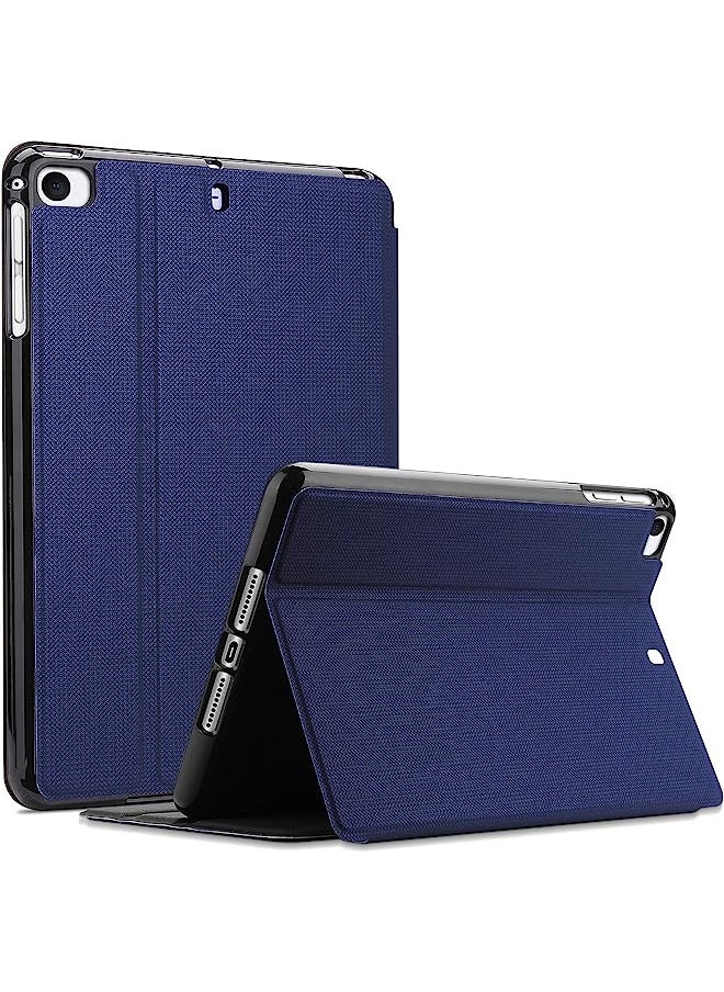 Procases - Ipad Mini Case For Ipad Mini 5 2019/ Mini 4, Mini 1 2 3, Slim Stand Protective Folio Case Smart Cover For Ipad Mini 5/4/3/2/1 -Navy - Image 1