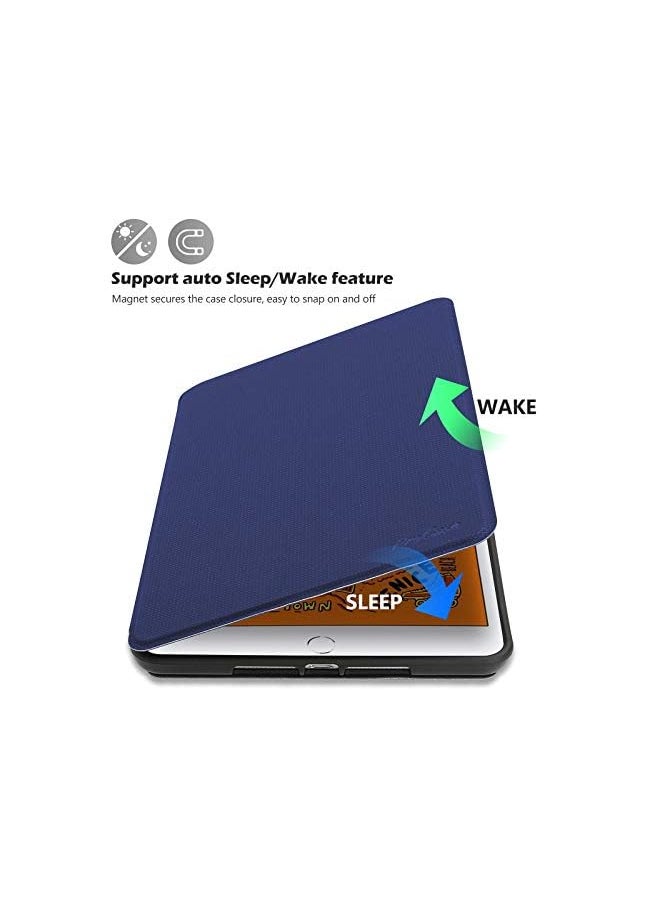 Procases - Ipad Mini Case For Ipad Mini 5 2019/ Mini 4, Mini 1 2 3, Slim Stand Protective Folio Case Smart Cover For Ipad Mini 5/4/3/2/1 -Navy - Image 1