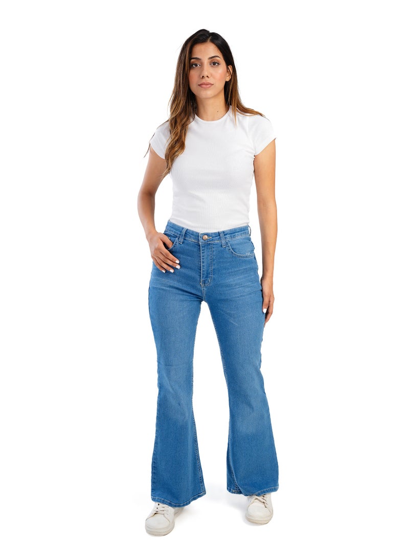Charleston Blue Pocket Pants For Women - Dark blue - Image 2