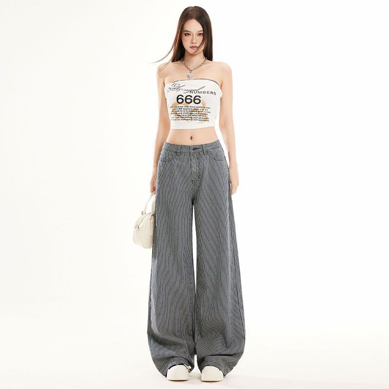 Unisex Casual Daily Denim Jeans - Image 2