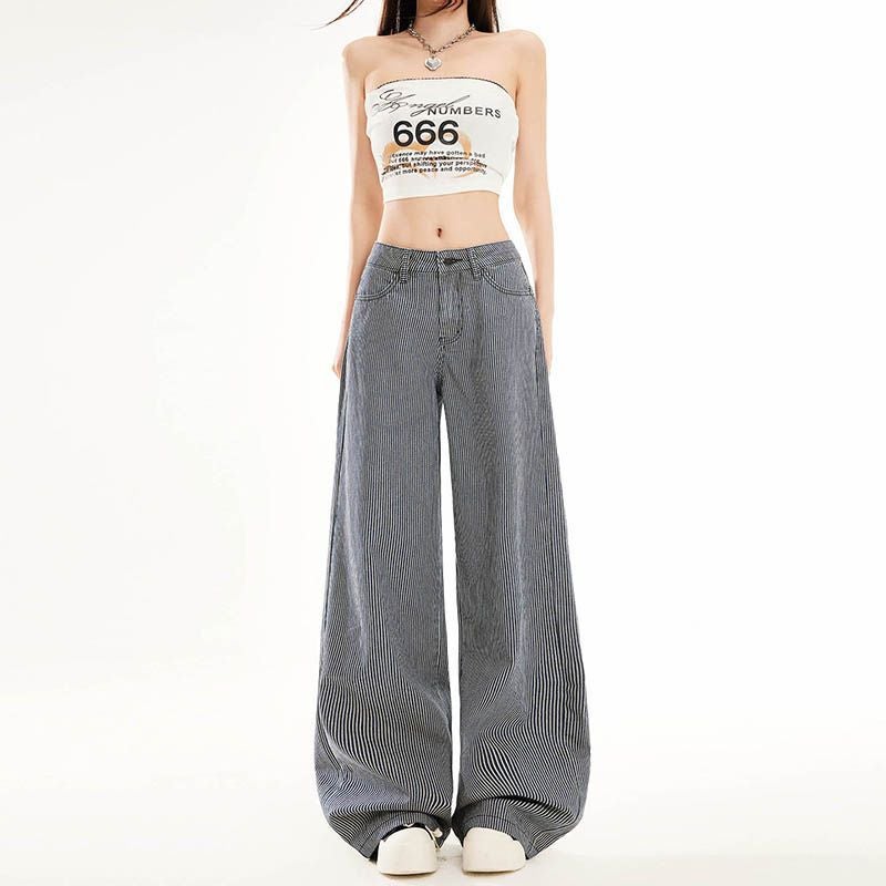 Unisex Casual Daily Denim Jeans - Image 5