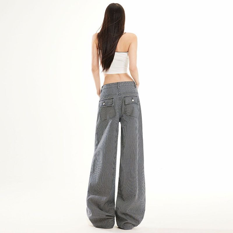 Unisex Casual Daily Denim Jeans - Image 3