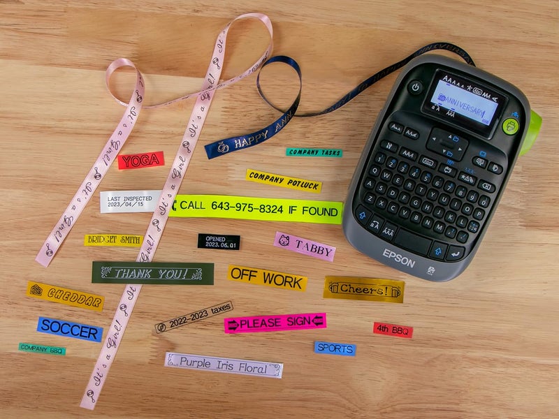 LABELWORKS Epson LW-PX300VP Industrial Label Maker Complete Kit - with Accessories, Sticker Labels, Magnetic Tape Compatible, Only Uses 203 & 205 Shrink Tube Tapes, Portable Handheld Printer - Image 5