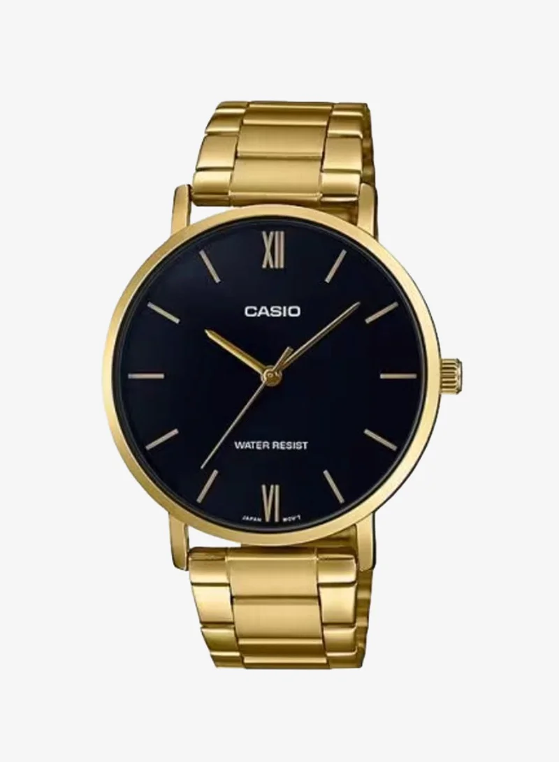 CASIO Men's Stainless steel Analog Watch MTP-VT01G-1BUDF - 40 mm