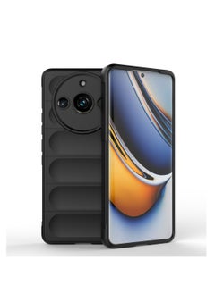 Generic Realme 11 Pro 5G Original Magic Shield Shock-Resistant Case Cover with Ultra Protection and Soft Padded Interior - Black  - Image 3
