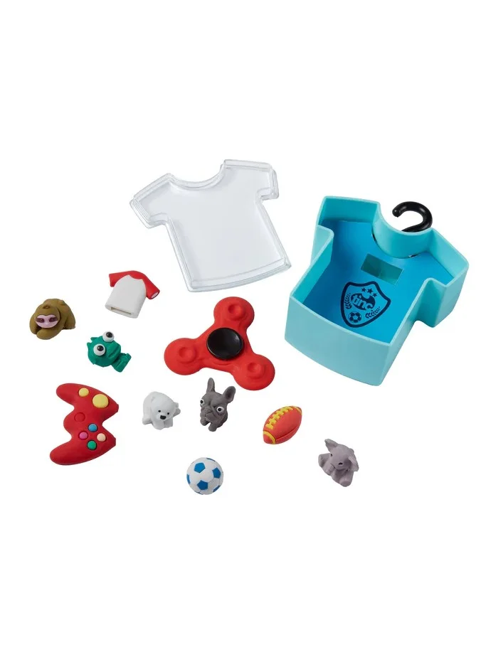 تينك T-Shirt Eraser Tub 10 Assorted Erasers