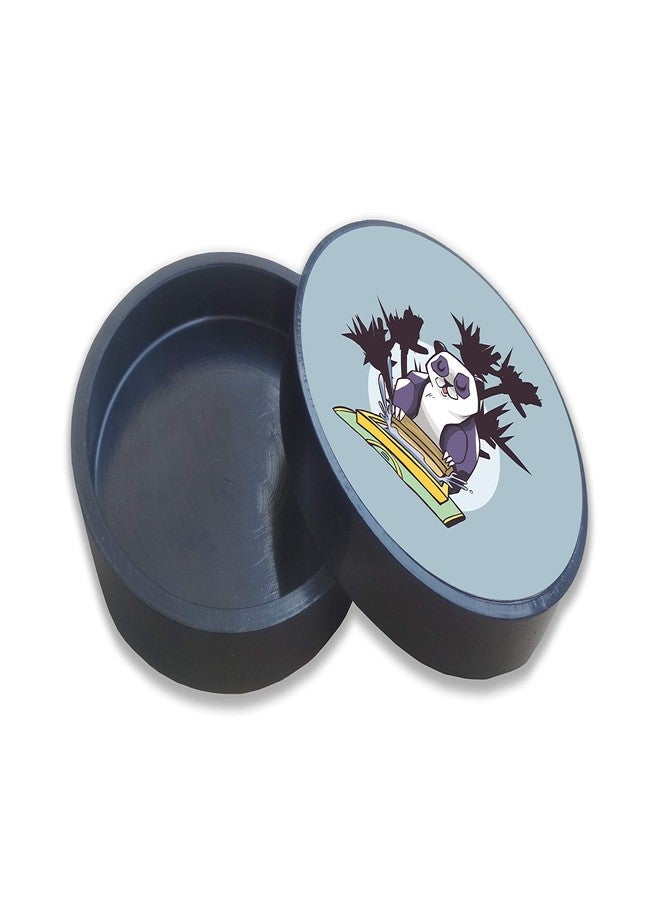 Tinywalk Panda Cover Coaster Wooden Printed Coaster (4X4) inch Set of 4 Pieces - Image 3