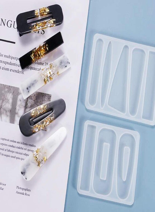 Cayway Hair Pin Casting Set - 4 Hair Clip Molds, 24 Metal Clips for Hair Pins, Keychains, Bookmarks, Pendants - Image 4