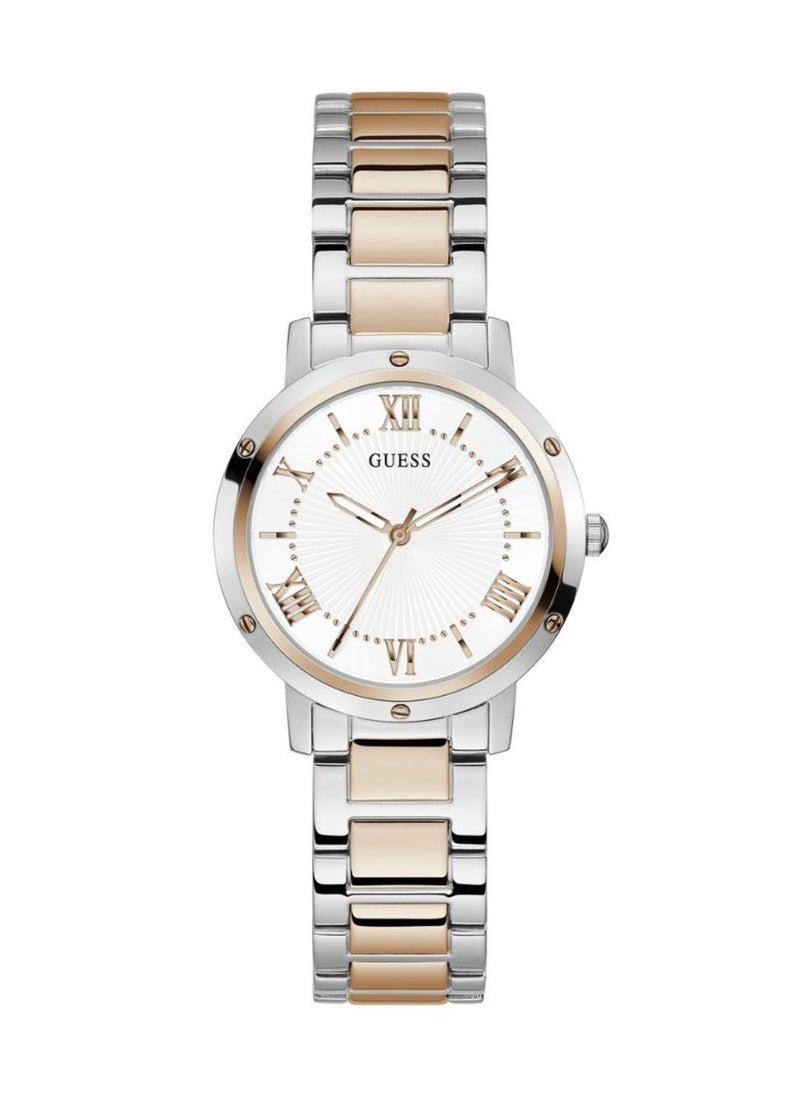 GUESS Dawn Women's Analog Two Tone Stainless Steel Watch GW0404L3 - 34mm  - Image 1