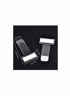 Excefore 5 Pcs Car Vehicle Parking Ticket Permit Holder Clip Sticker Windscreen Window Kit Windshield Tickets Transparent Auto Accessories  - Image 4