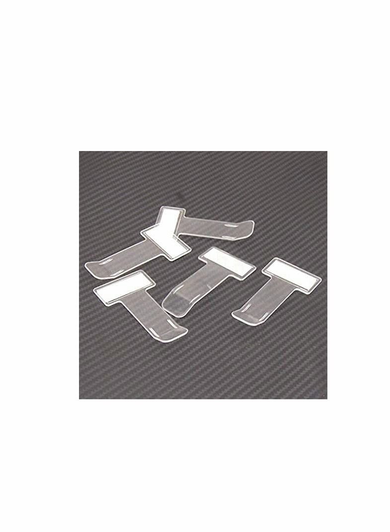 Excefore 5 Pcs Car Vehicle Parking Ticket Permit Holder Clip Sticker Windscreen Window Kit Windshield Tickets Transparent Auto Accessories - Image 5