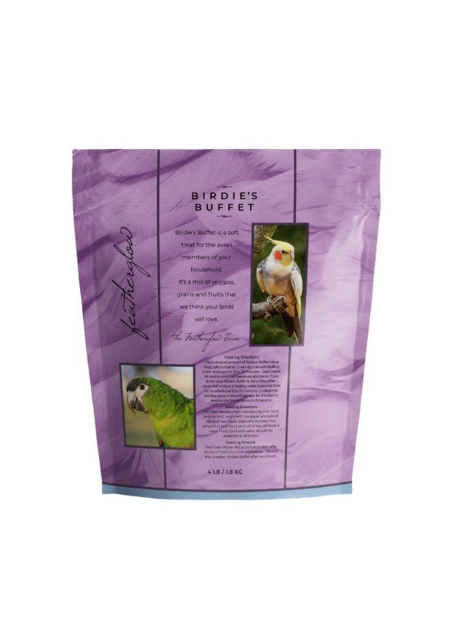 Volkman Featherglow Birdie's Buffet 4lbs | Bird Food - Image 2