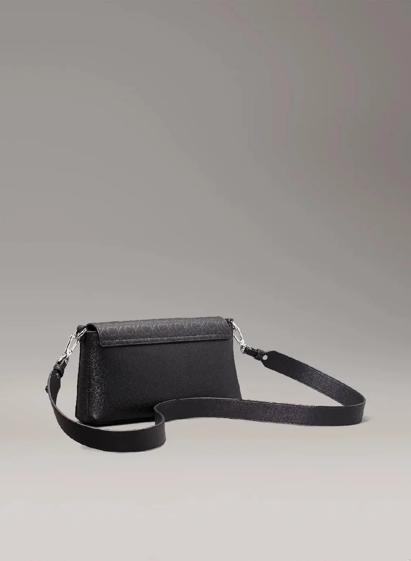 CALVIN KLEIN Logo Convertible Shoulder Bag