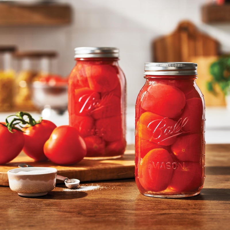 Ball Regular Mouth Glass Mason Jars with Lids and Bands, Used for Canning (Quart, 32 Ounce (Pack of 4)) - Image 2