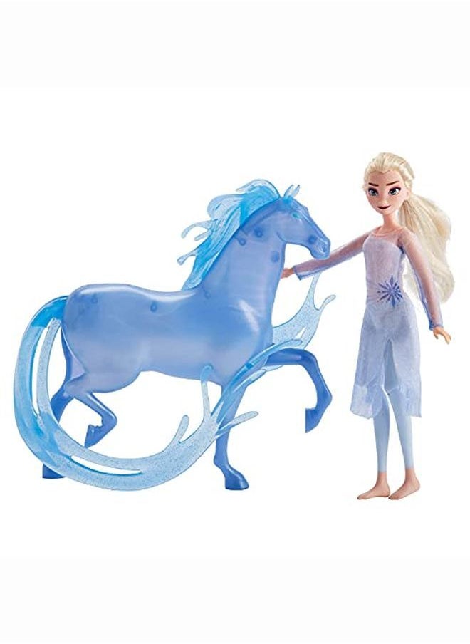 Disney FROZEN - S Frozen 2 Elsa Doll And Nokk Figure Toy For Kids 3 And Up - Image 1