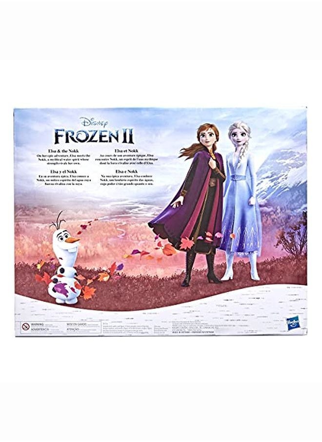 Disney FROZEN - S Frozen 2 Elsa Doll And Nokk Figure Toy For Kids 3 And Up - Image 1