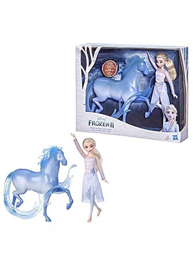Disney FROZEN - S Frozen 2 Elsa Doll And Nokk Figure Toy For Kids 3 And Up - Image 1