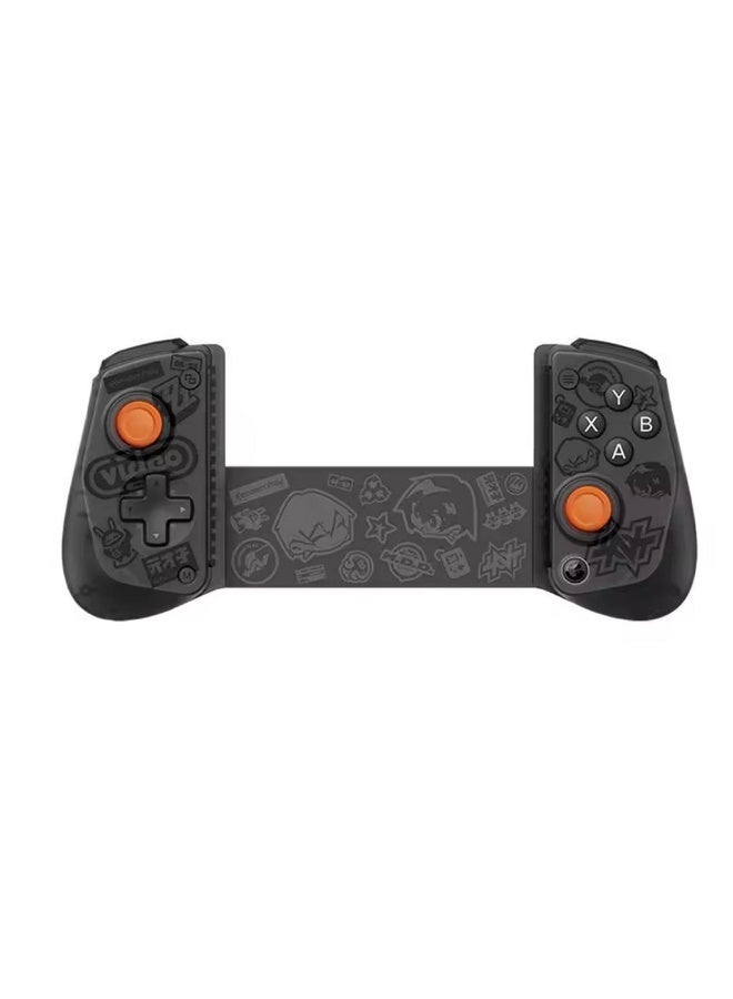 جايم وحدة تحكم ألعاب محمولة لاسلكية GameSir X5s Zenless Zone Zero Phantom Black لأجهزة Android و iPhone و Switch والكمبيوتر - Image 1