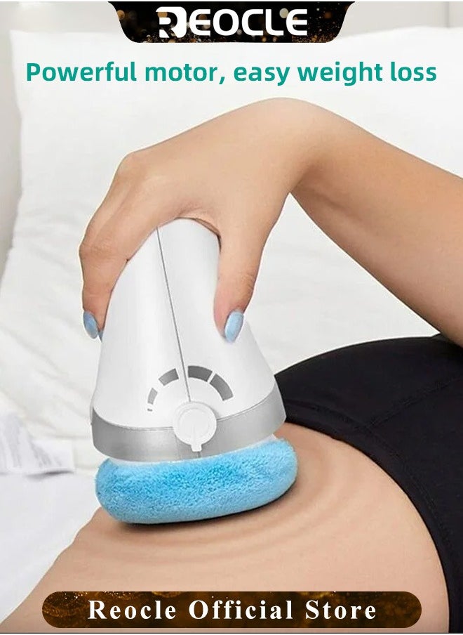 REOCLE Body Sculpting Machine Cellulite Massager Electric Cellulite Massager with 2 Washable Pads Handheld Body Massager for Belly & Leg & Arms  - Image 2