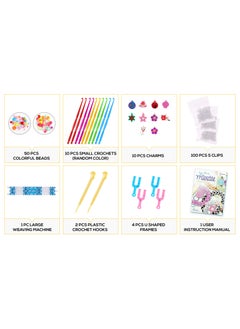 ESSEN Loom Rubber Bands Bracelet Jewelry Making DIY Craft Kit 7000+ pcs  - Image 4