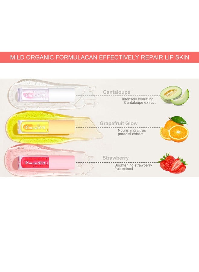 سمادو 3 ألوان شفاه متغيرة الألوان نابضة بالحياة - مكياج شفاه مرطب ومقاوم للماء ومغذي بمكونات طبيعية للاستخدام اليومي - Image 3
