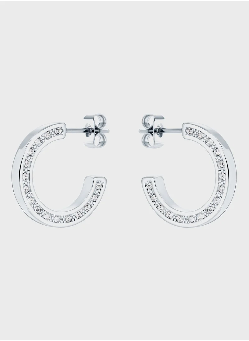 Ted Baker Senatta Crystal Hoop Earrings