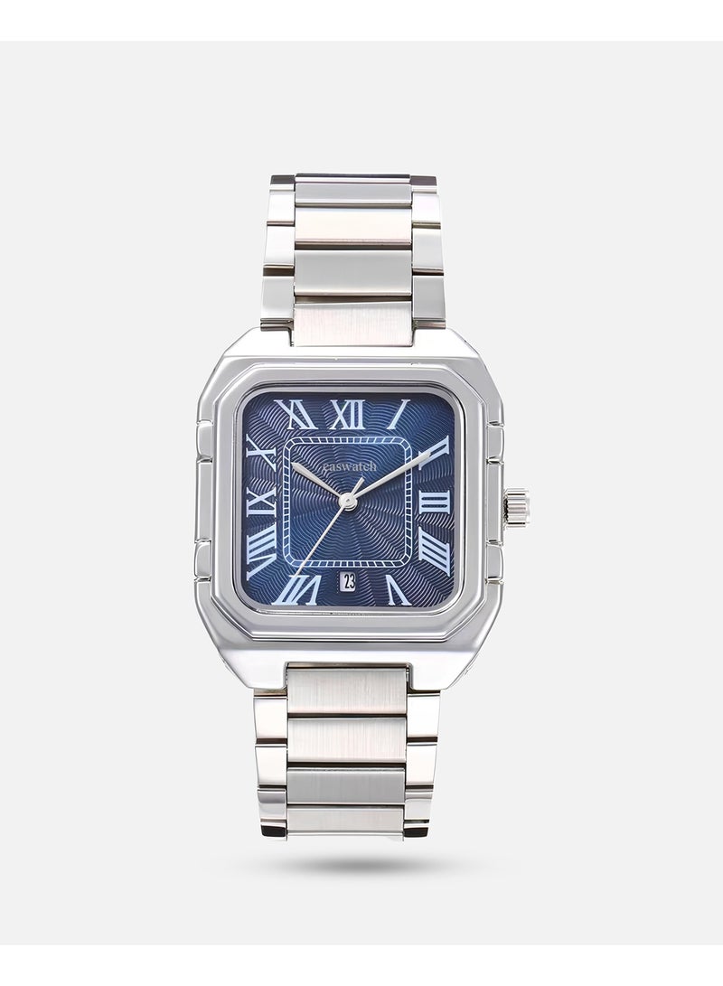 Luxury men's watch in blue - Image 1
