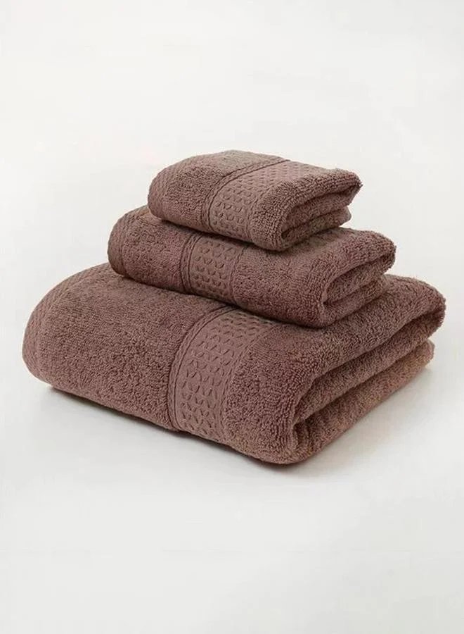 Styli Pack of 3 - Bath Towels, Brown