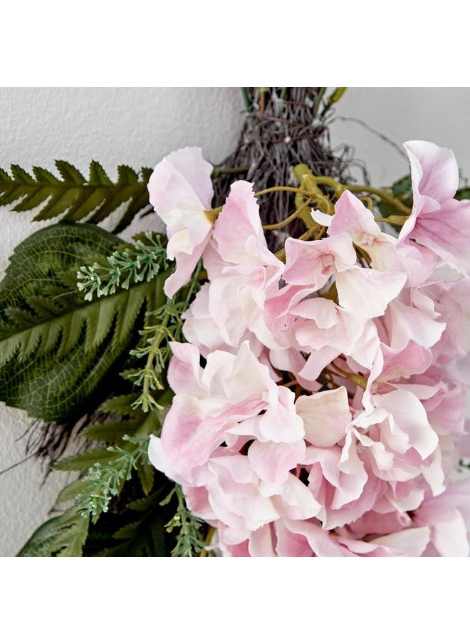 FLEUR Hydrangea Blush Wall Decor 20X8X38 Cm  - Image 3