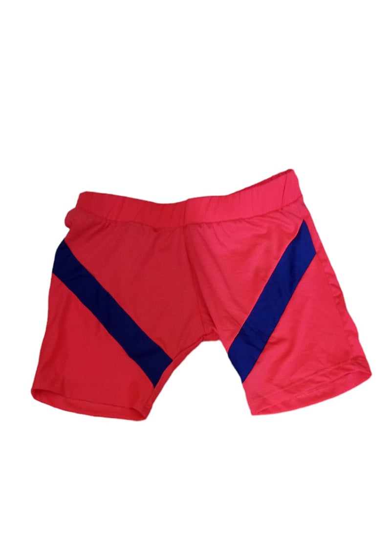Boys' Swim Shorts, Fushia Fluorescent