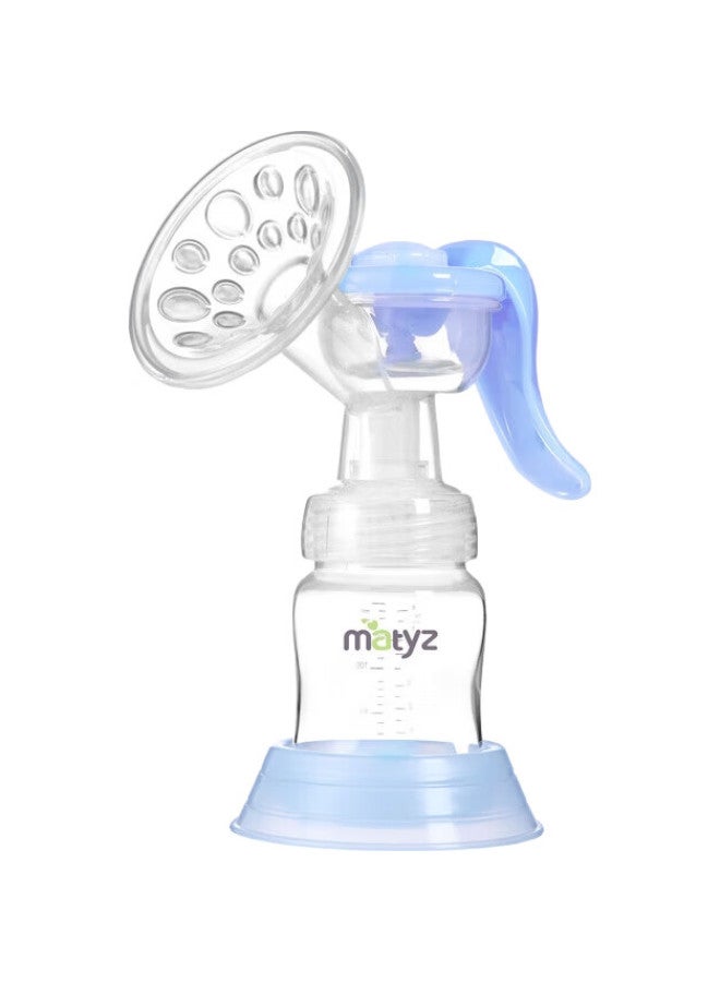 Matyz Manual Breast Pump, Portable Massage Breast Pump For Breast Milk, Mz-0919 Breast Pump - Image 3