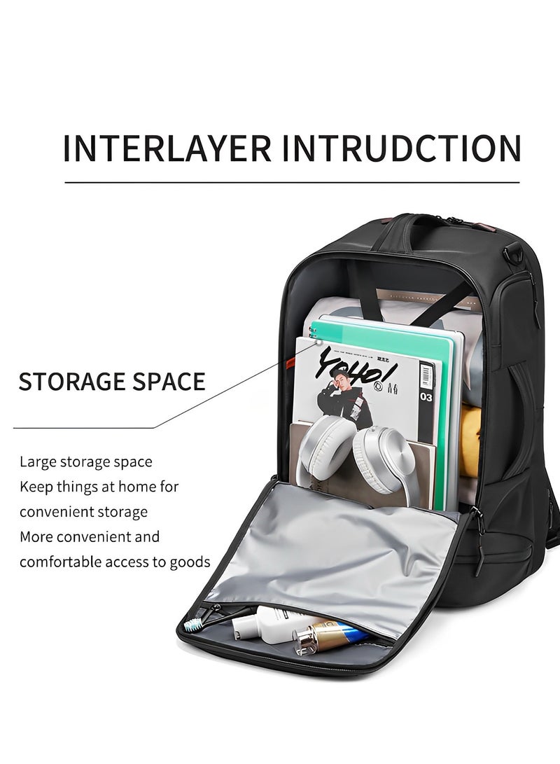 Skycare backpack, Travel Bag  Durable and Lightweight, LargeCapacity Oxford Cloth Crossbody  Ideal for men Travel - Image 5