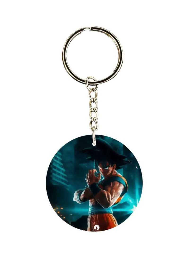 Dragon Ball Z Printed Double Sided Keychain