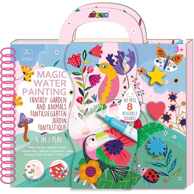 Avenir Magic Water Painting – Fantasy Garden