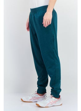 Gaiam Men Slim Fit Brand Logo Jogger Pants, Green  - Image 2