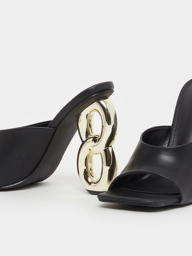 Styli Styli Chain High Heel Sandals  - Image 4