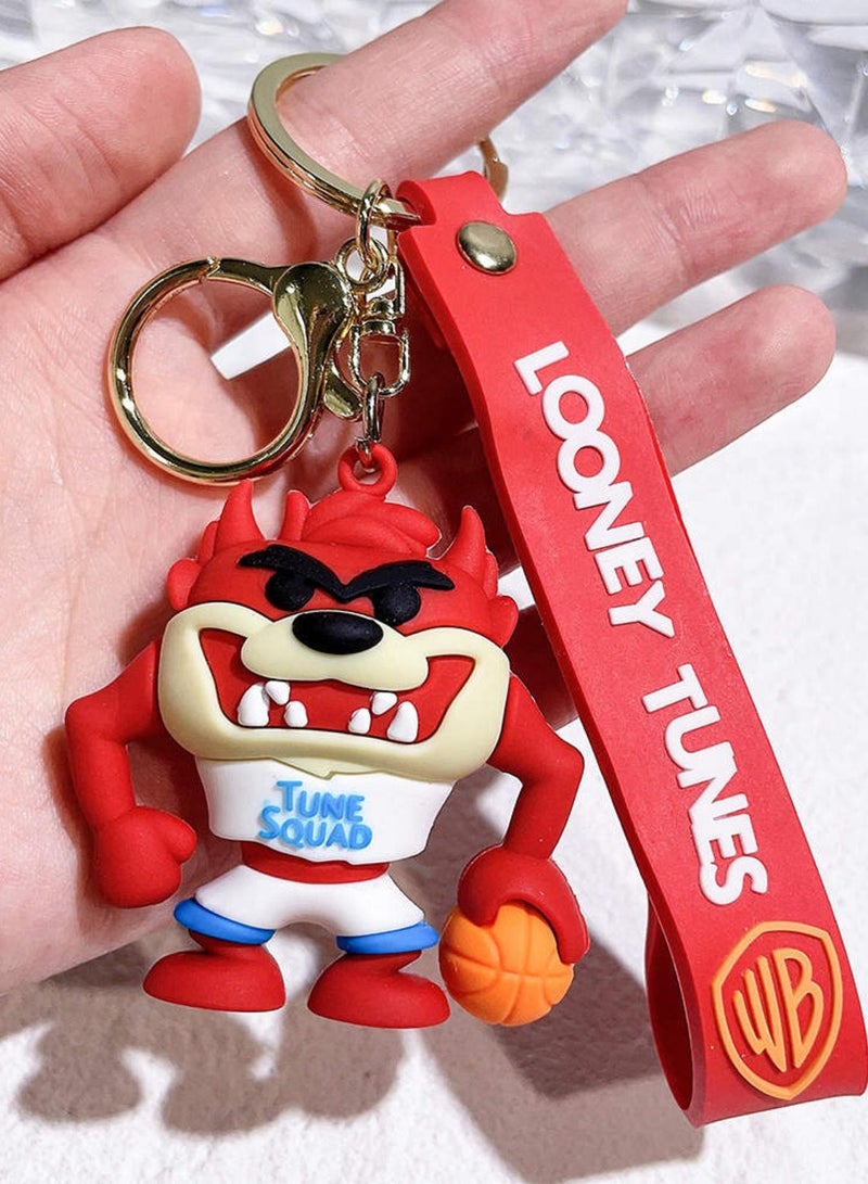 LOONEY TUNES *TASMANIAN DEVIL* KEYCHAIN