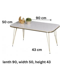 LHFHOMT LHFHOMT 4 Piece COFFEE TABLE Living Room Table Set,1 Coffee Table and 3 Nesting Tables, Free Fixing )for Bedside Table, Living Room, Bedroom,Sofa Side  - Image 4
