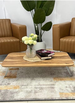 Living Foldable legs floor center table for living room, kitchen, meeting room, multi-functional coffee table  60X80CM  - Image 1